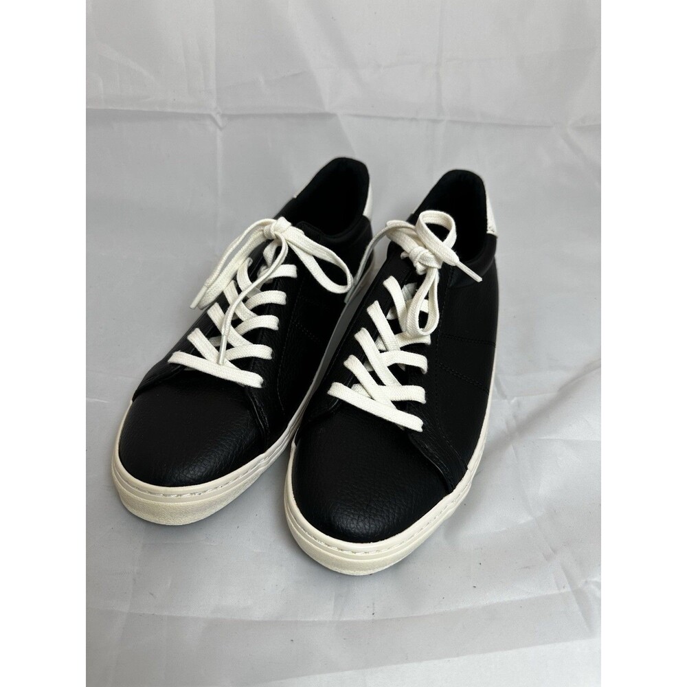Old Navy Tennis Shoes Women’s Faux Leather Black Size 9